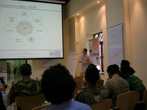 Day 3 (#GISDay) – Timor-Leste event is half-way through
