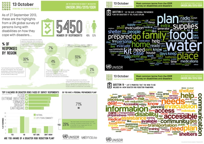 Behind the scenes on the 2013 IDDR infographics